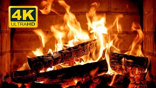 🔥 Cozy Fireplace 4K 12 HOURS Fireplace Ambience with Crackling Fire Sounds Fireplace Burning 4K [upl. by Euqinehs]