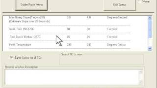 Profile for Reflow Step1 [upl. by Emiolhs173]