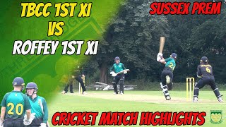 Sussex Premier League Cricket Match  TBCC 1st XI vs Roffey 1st XI [upl. by Rabah]