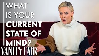 Charlize Theron Answers Personality Revealing Questions  Proust Questionnaire  Vanity Fair [upl. by Haliled]