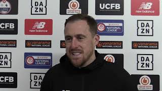 Slough Town 11 Chatham Town 42 penalties  Scott Davies Interview  16 November 2024 [upl. by Cherise]