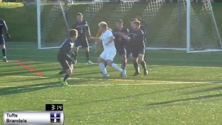 Fall 2017  Mens Soccer  NCAA Elite Eight  Tufts vs Brandeis [upl. by Aelahs]