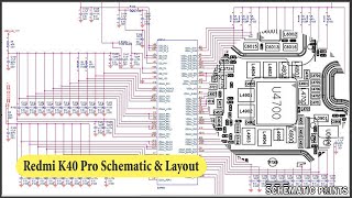 Redmi K40 Pro Schematic amp Layout [upl. by Eidnalem]