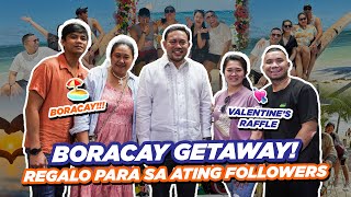 Mark Villar Vlog 30 Boracay Getaway Regalo para sa ating followers [upl. by Petracca]