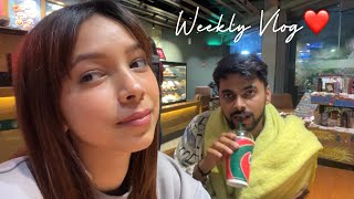 Saying bye before trip😣  Weekly Vlog [upl. by Micky]