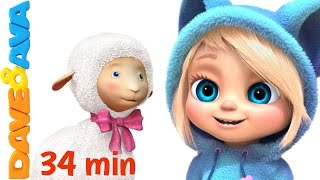 😃 Nursery Rhymes Collection  YouTube Kids Songs from Dave and Ava 😃 [upl. by Anitnerolf]