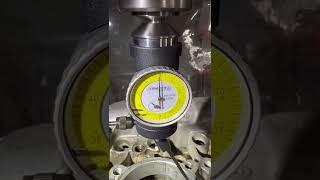 Coaxial indicator used to find center of a VW Type 4 cylinder bore [upl. by Amelita553]