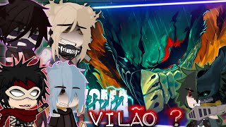 AU ▪️ MHA Villains ▪️ React To Deku Dark  Feridas e Sangue  Boku no Hero  Enygma  GC [upl. by Yendyc484]