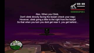 GTA San Andreas FreeFall Mission Tutorial HD [upl. by Ecallaw941]