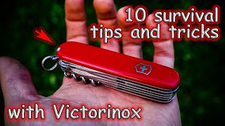 Tips and Tricks for Wilderness Survival with the Swiss Army Knife [upl. by Ibbetson]