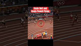 Usain Bolt and Asafa Powell are absolutely Flying🏅😱🔥 [upl. by Christyna112]