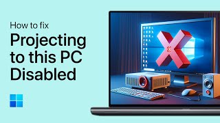 How To Fix “Projecting to This PC” Feature Disabled Issue  Windows 1011 [upl. by Itisahc]