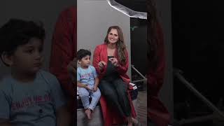 Sania Mirza paly a act in drama with her son azhaanvirlshorts virlshorts [upl. by Hacceber54]