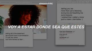 UMI  wherever u r ft V of BTS  Traducida al español  Lyrics [upl. by Htaras]