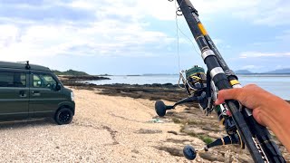 2年寝かせた砂浜なら釣れるんじゃない？でぶっ込み釣りした結果… [upl. by Enrobialc]