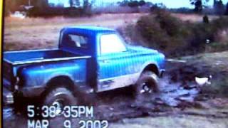 Chads 67 Chevy Pickup Playing in the Ditch [upl. by Elisha]