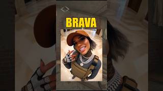 Best Brava Use in R6 rainbowsixsiege gaming shortsviral [upl. by Onnem]