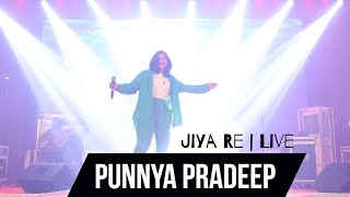 Jiya Re  Punnya Pradeep  Bharath Sajikumar LIVE  Band  Cover Version [upl. by Atkins]