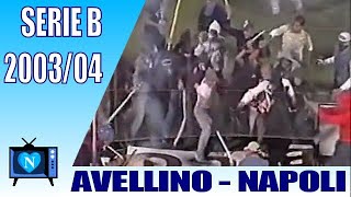 Avellino  Napoli  serie B 20032004  servizio DS Rai 2 [upl. by Giacomo]