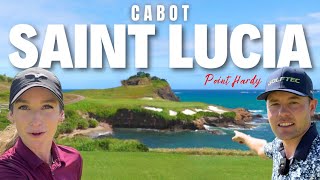 BUCKET LIST Course Cabot St Lucia  Ranked 76th in the World [upl. by Aicnom709]