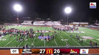 Sallisaw vs Grove football 111524 [upl. by Oneal]