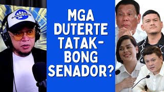 MGA DUTERTE TATAKBONG SENADOR [upl. by Tris]