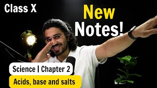 Acids Bases and Salts  Complete NCERT NOTES  Class 10 Science  Chapter 2 [upl. by Ibot]