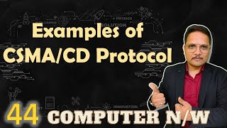 CSMACD Protocol Examples in Computer Network [upl. by Monroy]