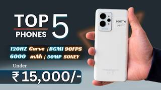 Top 5 Best Phone Under 15000  Best 5g smartphone under 15000 in 2024 [upl. by Allemap]