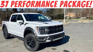 2023 Ford F150 Raptor 37 Performance POV Start Up Test Drive Walkaround and Review [upl. by Dasie943]