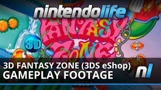 3D Fantasy Zone OpaOpa Brothers 3DS eShop Gameplay Footage [upl. by Sonitnatsnok35]