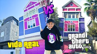 Encontramos Las Casas de GTA V en SANTA MONICA  Family Juega [upl. by Enyamrahs]