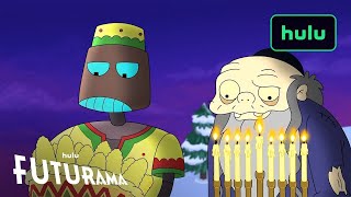 Futurama  Season 11 Episode 6  A Holiday for Everyone with Kwanzaabot Sneak Peek  Hulu [upl. by Gujral139]