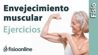 5️⃣ EJERCICIOS para PREVENIR el ENVEJECIMIENTO muscular 💥 [upl. by Nawrocki]