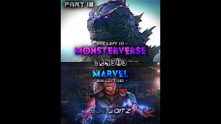 Monsterverse vs Marvel Part 18 [upl. by Eslehc]