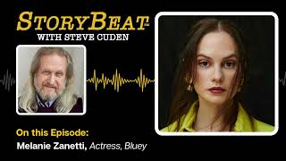 Melanie Zanetti Actress Bluey  StoryBeat with Steve Cuden Episode 253 [upl. by Nessi]