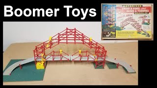 Kenners Set No 8 Motorized Girder amp Panel Building Set  The Constructioneer Boomer Toys [upl. by Kakalina]