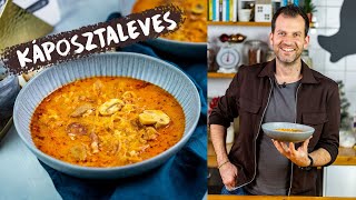 Zéféle KÁPOSZTALEVES ahogy azt kell 🍲👌 [upl. by Agni]