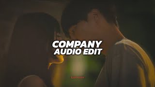 company  Justin Bieber 「edit audio」 [upl. by Wentworth]