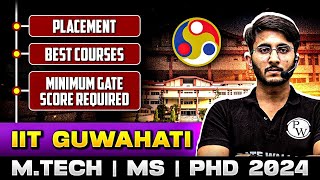 IIT Guwahati Placement  Best Courses  MTech  MS  PHD 2024 [upl. by Fennie]