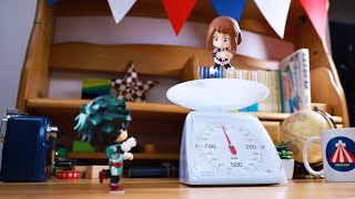 My Hero Academia Recreating Ochako’s Uravity Moment Stop Motion [upl. by Elyag]