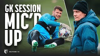 INTENSE Goalkeeper Training 🥵  Coach Mic’d Up 🎙️  Inside Access [upl. by Hannahsohs]