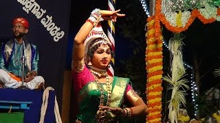 Yakshagana  Shri Devi Mahatme  11  JananiyajneyaliCheluvikePatla  Nitte [upl. by Leeke]