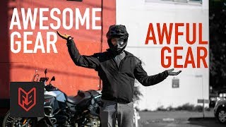 Awful amp Awesome Motorcycle Gear  How to Spot the Difference [upl. by Olemrac]