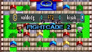 valdodg VS kiyak  00815  NEO BOMBERMAN  FT2 FIGHTCADE 2 [upl. by Eldridge]