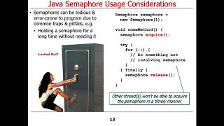 Java Semaphore Usage Considerations [upl. by Kali]