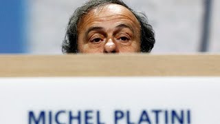 WMVergabe an Katar Ex UEFAChef Platini in Polizeigewahrsam [upl. by Juakn]