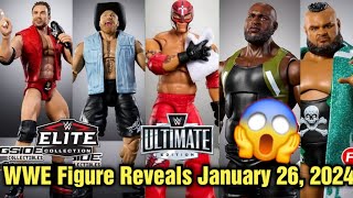 NEW WWE FIGURE REVEALS SCHEDULED FOR 2024 [upl. by Yenattirb937]