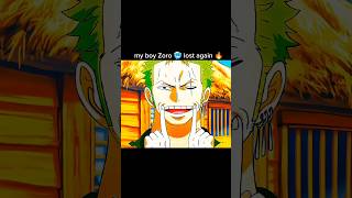 Zoro lost again 🗿 shorts anime onepiece onepiecefan nami zoro strawhats [upl. by Alyar950]