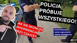 POLICJANCI PRÓBUJĄ OHYDNIE PODEJSC AUDYT OBYWATELSKI  ANALIZA [upl. by Coridon]